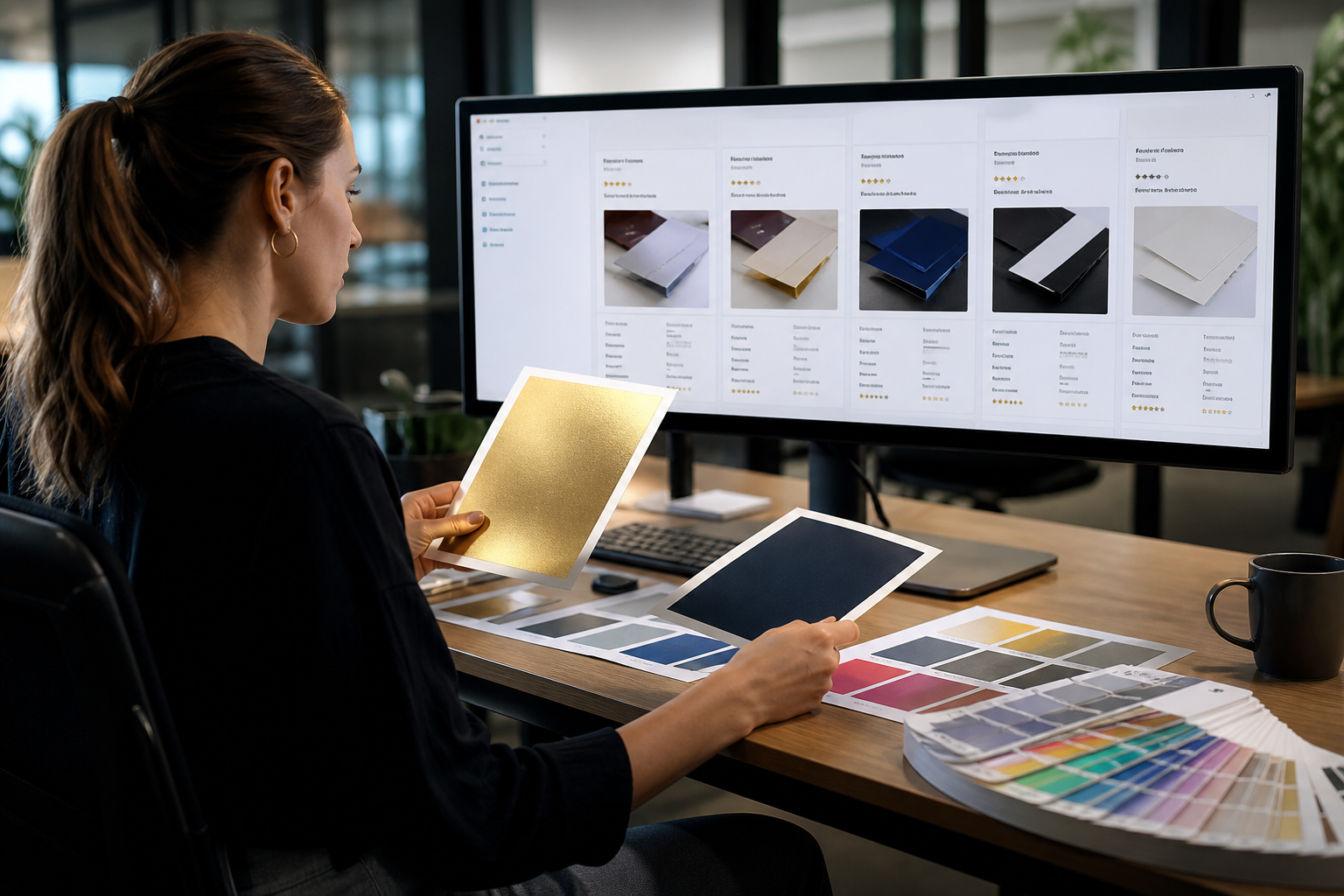 Briefing Pantone Specials and Unusual Stocks So Only Capable Printers Reply