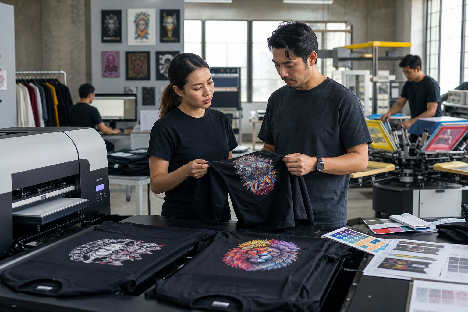 Garment Printers: Listing DTG And Screen Capabilities For Fashion Brand Sourcing