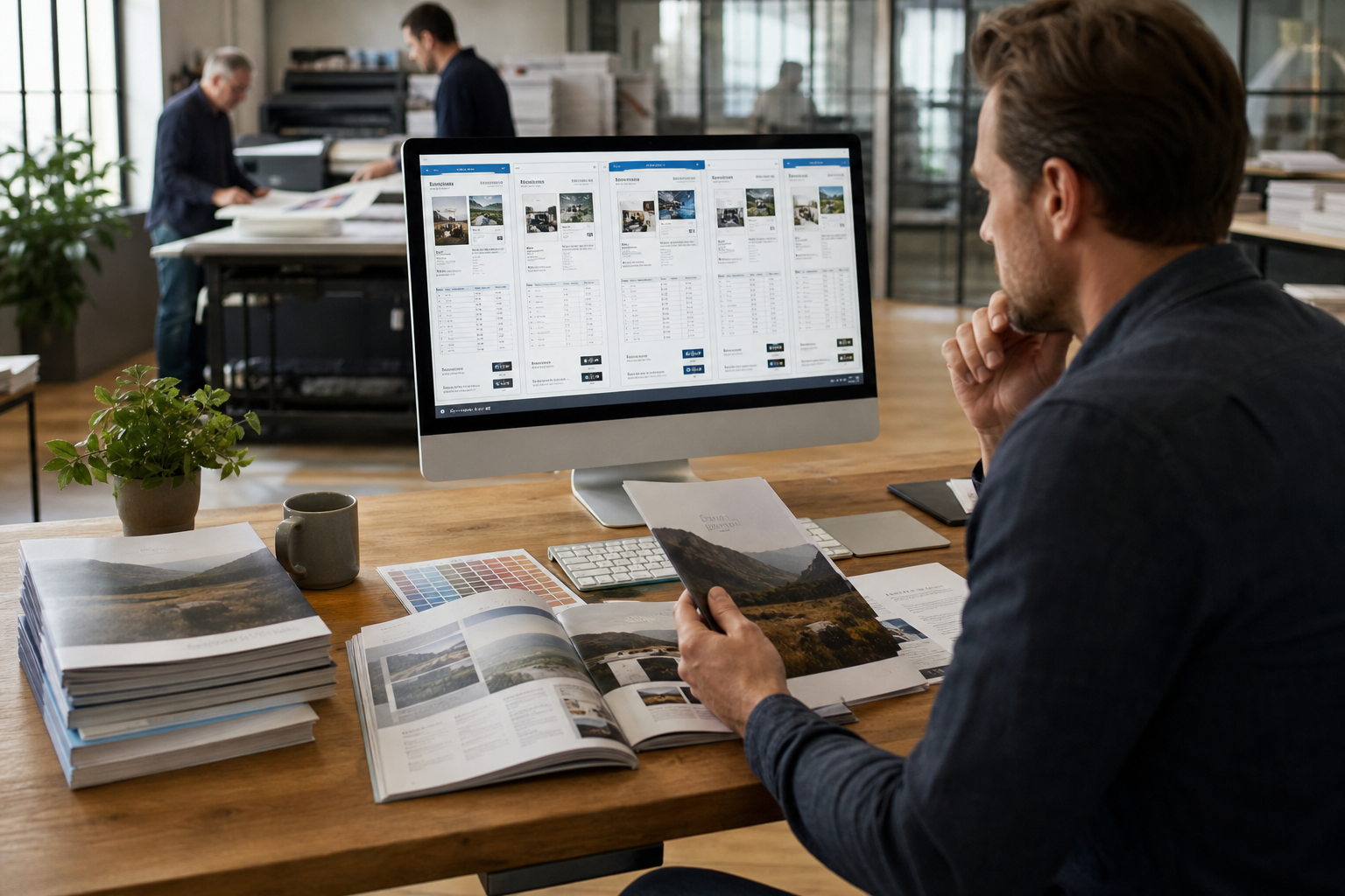 Sourcing Long-Run Book and Brochure Litho Work Through Direct RFQs to Trade Printers