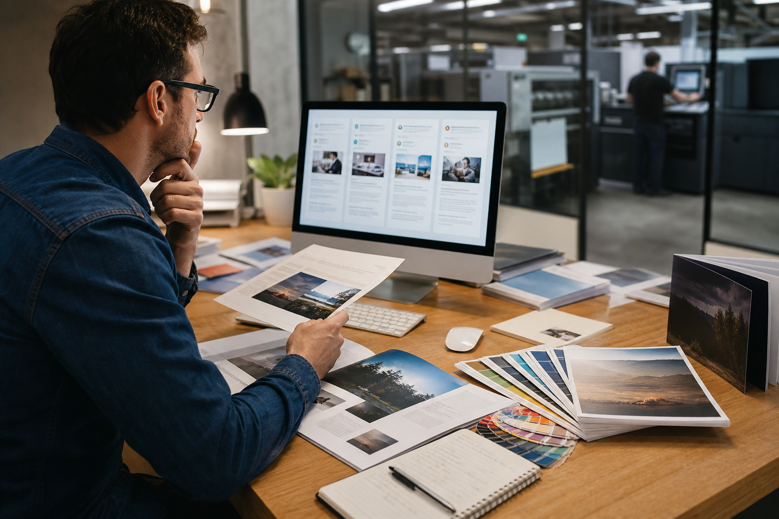 Sourcing Book and Brochure Litho Runs by Sending RFQs Direct to Trade Presses